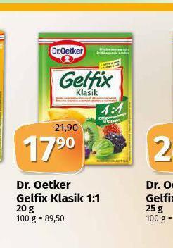 Coop Dr. oetker gelfix klasik 1:1 nabídka