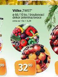 Víčko twist