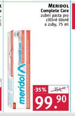 Rossmann Meridol zubní pasta nabídka