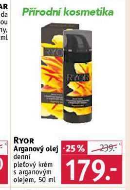 Rossmann Ryor arganový olej nabídka