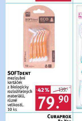 Rossmann Softdent mezizubní kartáček nabídka
