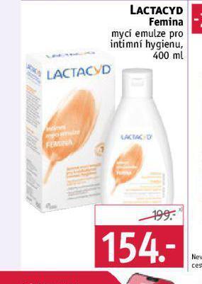 Rossmann Lactacyd mycí emulze pro intimní hygienu nabídka