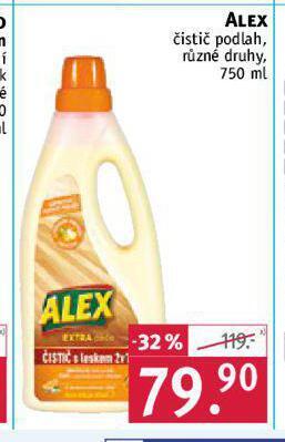 Rossmann Alex čistič podlah nabídka