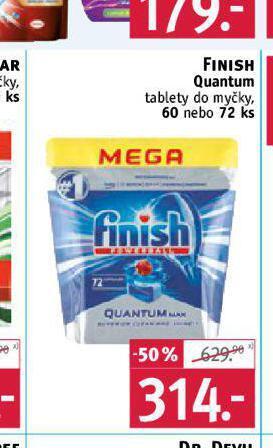 Rossmann Finish tablety do myčky nabídka