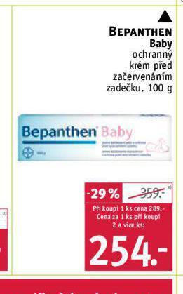 Rossmann Bepanthen baby ochranný krém nabídka