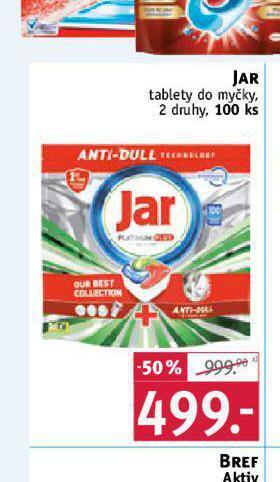 Rossmann Jar tablety do myčky nabídka