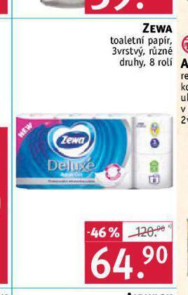 Rossmann Zewa toaletní papír nabídka