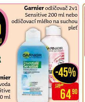 Teta Garnier odličovač nabídka