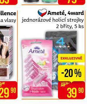 Teta Ameté jednorázové holicí strojky nabídka