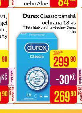Teta Durex pánská ochrana nabídka