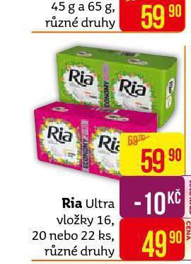 Teta Ria vložky nabídka