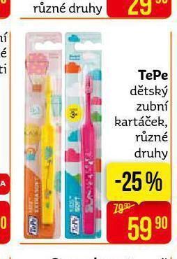Teta Tepe dětský zubní kartáček nabídka