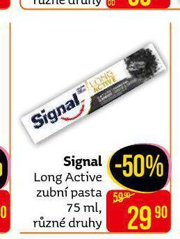 Teta Signal zubní pasta nabídka