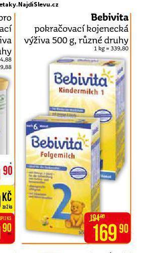 Teta Bebivita pokračovací kojenecká výživa nabídka