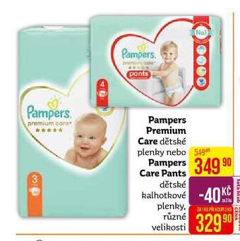 Teta Pampers plenky nabídka