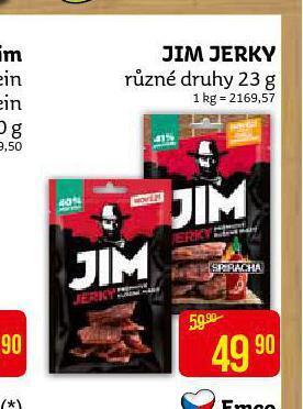 Teta Jim jerky nabídka