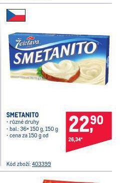 Makro Smetanito nabídka