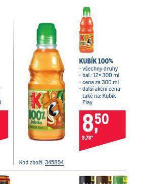 Makro Kubík 100% nabídka
