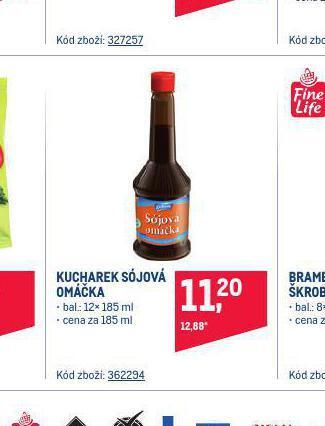 Makro Kucharek sójová omáčka nabídka