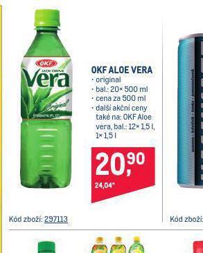 Makro Okf aloe vera nabídka