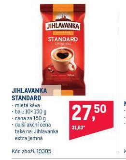 Makro Káva jihlavanka nabídka