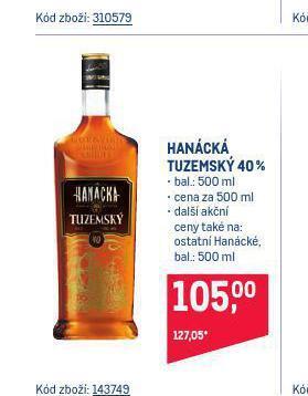 Makro Hanácká tuzemský nabídka