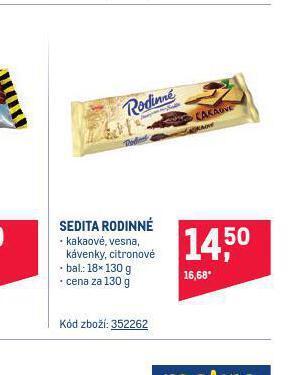 Makro Sedita rodinné nabídka