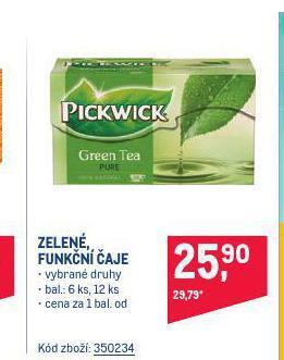 Makro Čaj pickwick nabídka