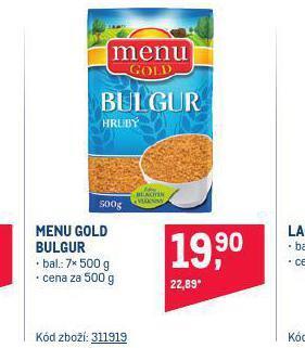 Makro Bulgur nabídka