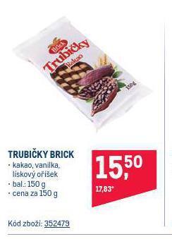 Makro Trubičky brick nabídka