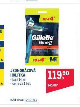 Makro Gillette holítka nabídka