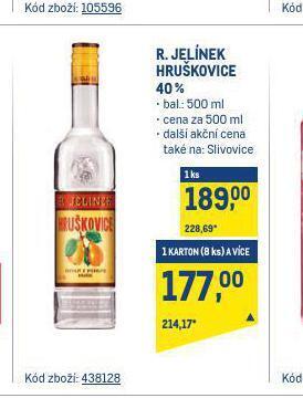 Makro Rudolf jelínek hruškovice nabídka