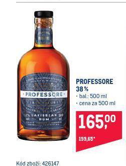 Makro Professore rum nabídka