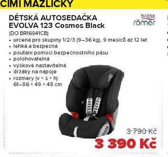 Auto Kelly Dětská autosedačka 9-36 kg nabídka