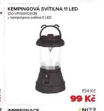 Auto Kelly Kempingová svítilna 11 led nabídka