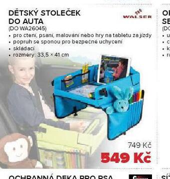 Auto Kelly Dětský stoleček do auta nabídka