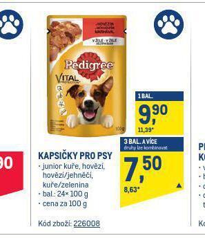 Makro Pedigree kapsičky pro psy nabídka