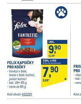 Makro Felix kapsičky pro kočky nabídka