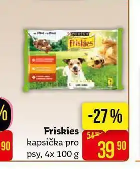 Teta Friskies kapsička pro psy nabídka