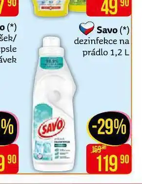 Teta Savo dezinfekce na prádlo nabídka