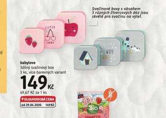 Babylove svačinový box