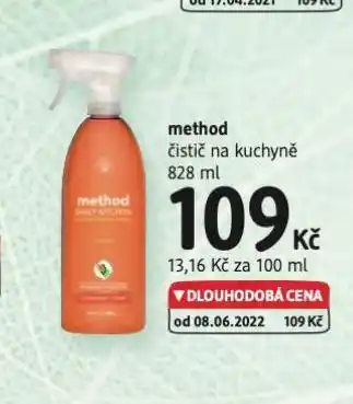 Method čistič kuchyně