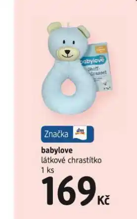 dm drogerie Babylove chrastítko nabídka