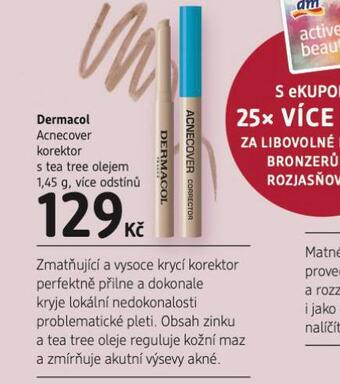 dm drogerie Dermacol korektor nabídka