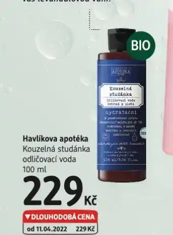 dm drogerie Havlíkova apotéka odličovací voda nabídka