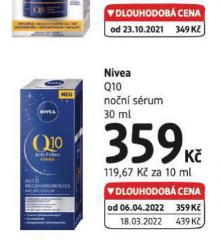 dm drogerie Nivea sérum nabídka
