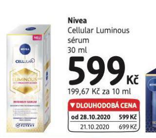 dm drogerie Nivea sérum nabídka
