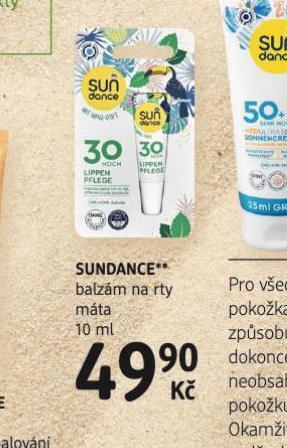 dm drogerie Sundance balzám na rty nabídka