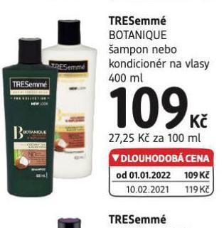 dm drogerie Tresemmé šampon nabídka