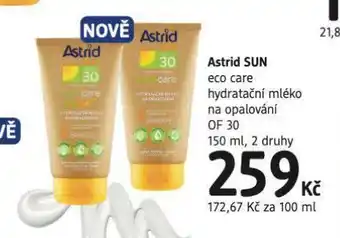 dm drogerie Astrid hydratační mléko nabídka